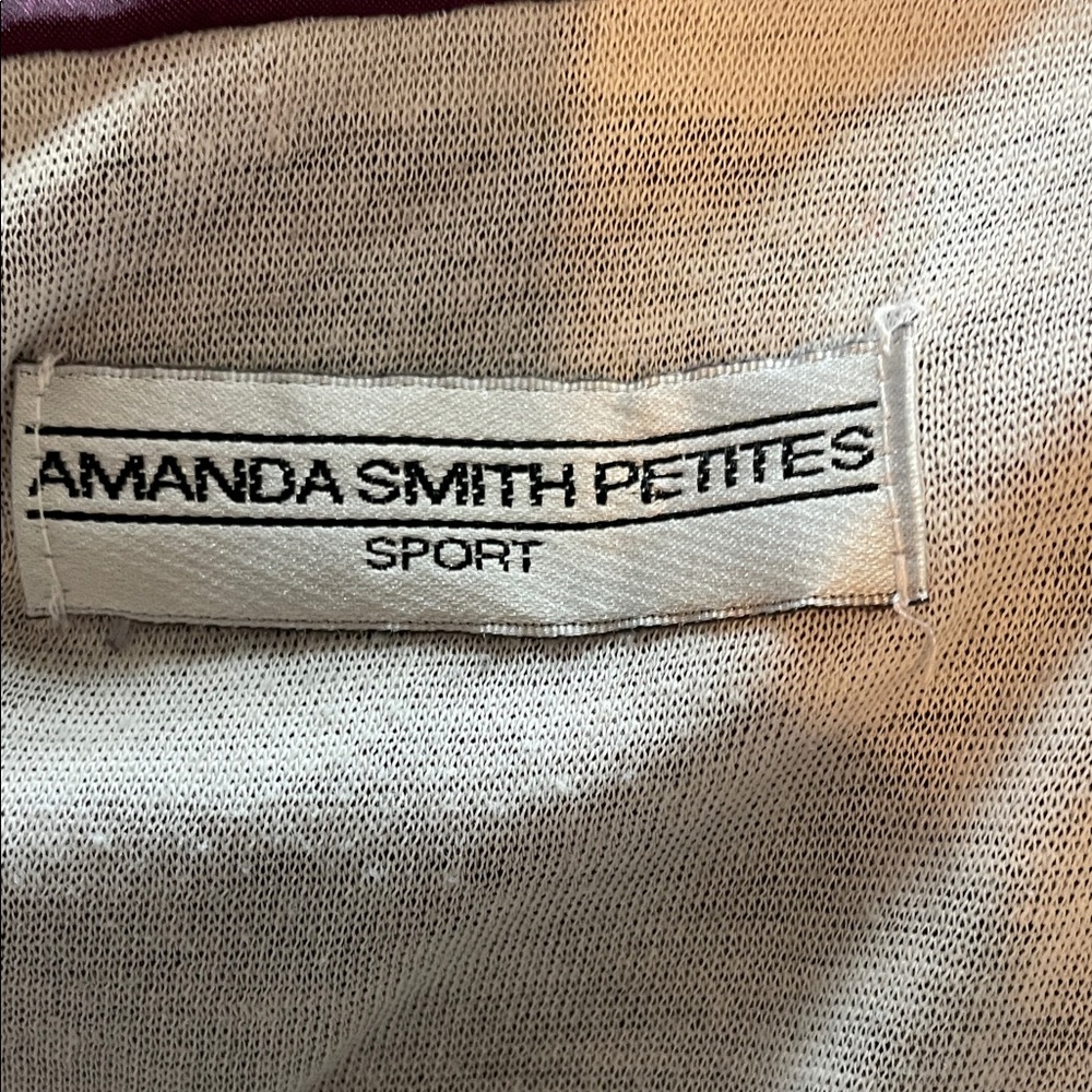 Amanda Smith Multicolor Bomber Jacket - image 4
